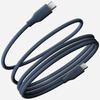 Kabel Energea Helix 60 USB-C do USB-C magnetyczny 480Mbps 60W 1.5m niebieski