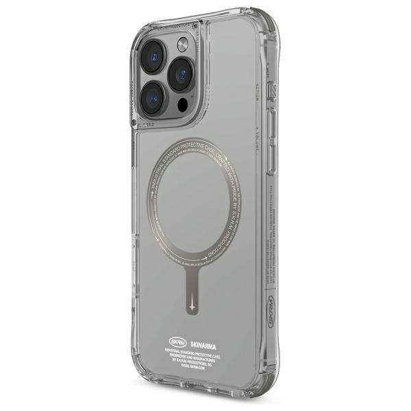 Skinarma etui Saido iPhone 16 Pro 6.3"    Magnetic Charging titanium