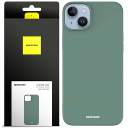 Spacecase Etui Silicone Case iPhone 14 Plus dark green