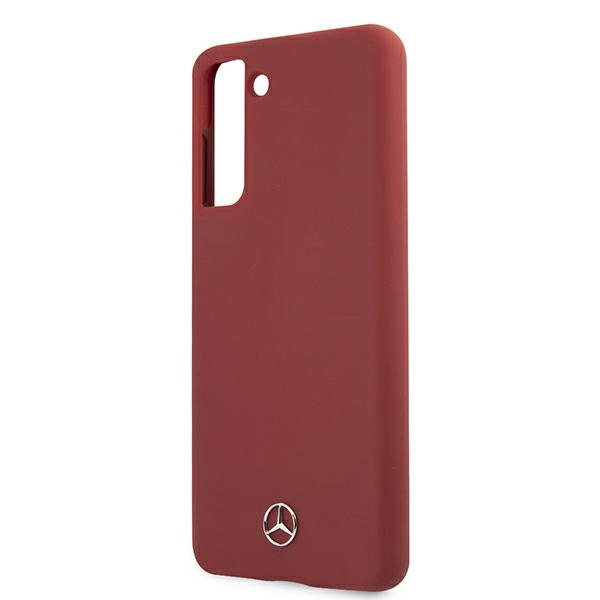 Mercedes MEHCS21SSILRE S21 G991czerwony/red hardcase Silicone Line