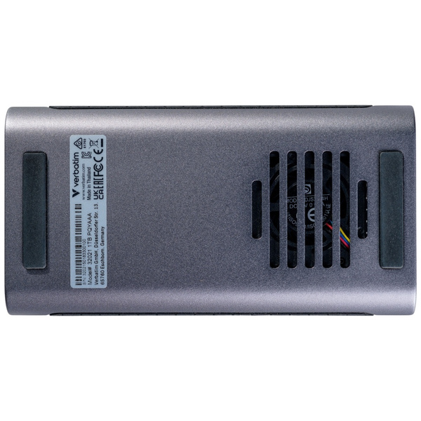 Dysk zewnętrzny Verbatim TurboMetal SSD  4TB USB4 USB-C szary 32023