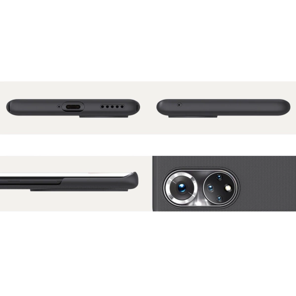 Nillkin Super Frosted Shield reinforced case cover for Honor 50 Pro black