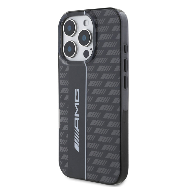 AMG Carbon Pattern Case for iPhone 16 Pro Black