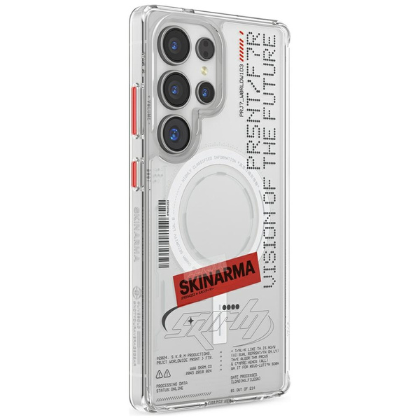 Etui Skinarma Orion MagSafe do Samsung   Galaxy S25 Ultra przezroczysty