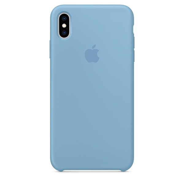 APPLE SILICONE CASE MW952ZM/A IPHONE XS MAX CORNFLOWER ORIGINAL SEAL