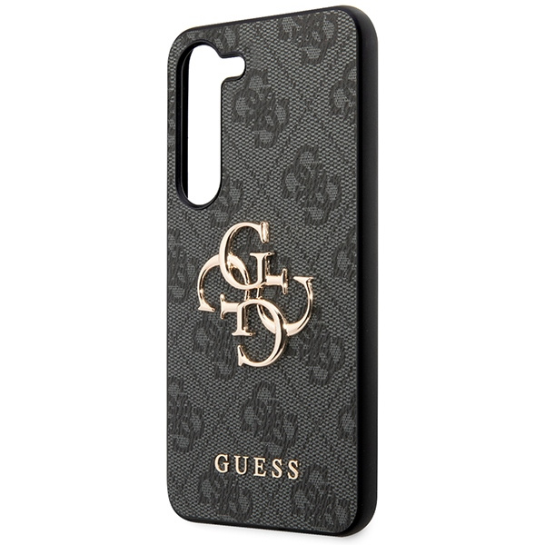 Guess GUHCS23FE4GMGGR S23 FE S711szary/grey hardcase 4G Big Metal Logo