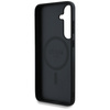 Etui Guess 4G Round Patch Classic Logo   MagSafe do Samsung Galaxy S25+ brązowy