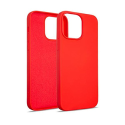 Beline Etui Silicone iPhone 14 Pro Max 6,7" czerwony/red