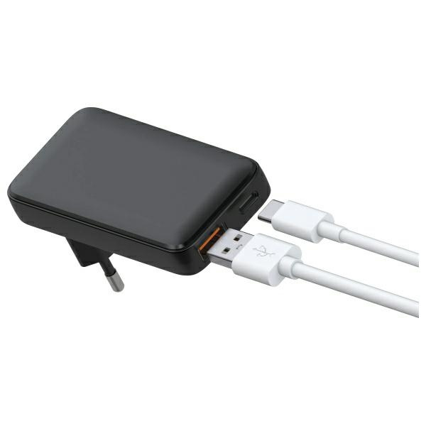 Beline Ład. siec. 1x USB-C + 1x USB 65W  czarna /black (only head) PD 3.0 + QC 3.0  BLN2CW65