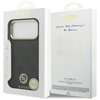 Etui Guess 4G Strass Logo MagSafe do     iPhone 17 Pro Max czarny
