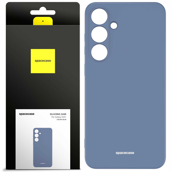 Spacecase Etui Silicone Case Galaxy S24+ blue