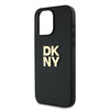 DKNY DKHCP15XPBSWSK iPhone 15 Pro Max6.7" czarny/black hardcase Wrist Strap Stock Logo