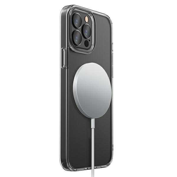 Etui Uniq LifePro Xtreme Magclick Charging na iPhone 14 Pro - szaro-czarne
