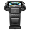 Etui z paskiem Spigen Rugged Armor Pro na Apple Watch Ultra (49 mm) - czarne