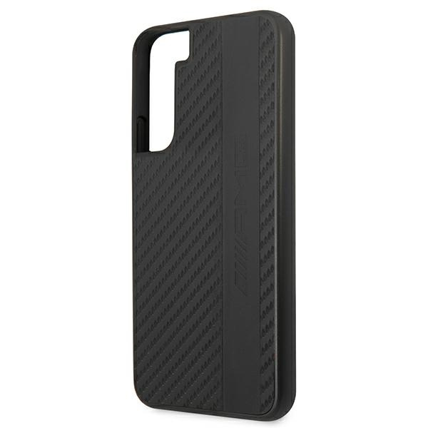 AMG AMHCS22MBLSCA S22+ S906czarny/black hardcase Carbon Stripe&Embossed