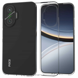 Spacecase Etui Clear Case Poco F7 5G