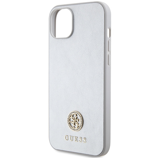 Guess GUHCP15MPS4DGPS iPhone 15 Plus / 14 Plus 6.7" srebrny/silver hardcase Strass Metal Logo