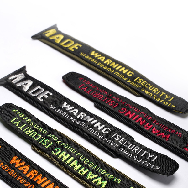 Dux Ducis Strap (Outdoor Version) pasek Apple Watch Ultra, SE, 9, 8, 7, 6, 5, 4, 3, 2, 1 (49, 45, 44, 42 mm) nylonowa opaska bransoleta czarno-zielony