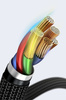Baseus CATKLF-AL91 USB-C - USB-C PD QC cable 100W 5A 480Mb/s 2m - black and red