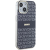 DKNY DKHMP15SHRHSEB iPhone 15 / 14 / 136.1" niebieski/blue hardcase IML Mono & Stripe MagSafe