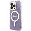 Guess GUHMP14LH4STU iPhone 14 Pro 6.1"purpurowy/purple hardcase 4G MagSafe