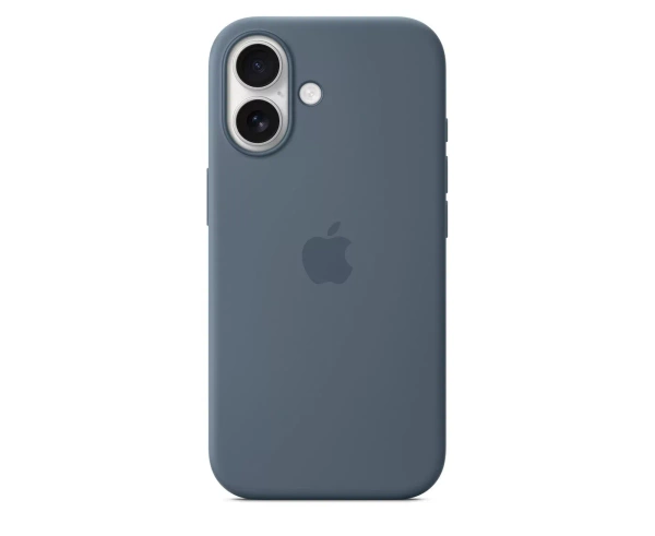 iPhone 17 Silicone Case with MagSafe - Anchor Blue MGEW4ZM/A