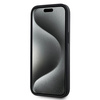DKNY DKHMP15SPCPVSLK iPhone 15 / 14 / 136.1" czarny/black hardcase Leather Checkered Mono Pattern MagSafe