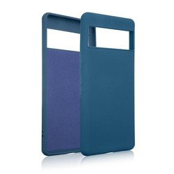 Beline Etui Silicone Google Pixel 7 niebieski/blue