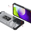 CRYSTAL RING CASE KICKSTAND TOUGH RUGGED COVER FOR SAMSUNG GALAXY A72 4G BLACK