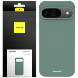 Spacecase Etui Silicone Case Google Pixel 9/9 Pro dark green