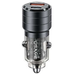 USAMS ŁAD. SAM. C36 USB+USB-C 95W FAST CHARGE CZARNY /BLACK CC176CC01 (US-CC176)