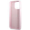 Guess GUHCP13LPSASBPU iPhone 13 Pro / 136,1" fioletowy/purple Saffiano Hot Stamp & Metal Logo