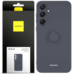 Spacecase Etui Silicone Ring Galaxy A55 5G black