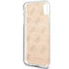 Guess GUHCPXPCU4GLGO iPhone X/Xszłoty/gold hard case 4G Glitter