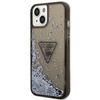 Guess GUHCP14SLFCTPK iPhone 14 / 15 / 13 6.1" czarny/black hardcase Liquid Glitter Palm Collection