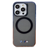 Etui BMW Gradient Bumper MagSafe na iPhone 15 Pro Max - szare
