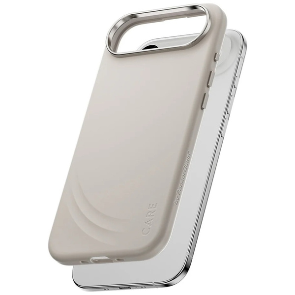 Etui CARE by PanzerGlass FLOW MagSafe do iPhone Air waniliowy