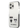 Karl Lagerfeld KLHCP13LTPEKCW iPhone 13 Pro / 13 6.1" hardcase white/white Karl&amp;Choupette