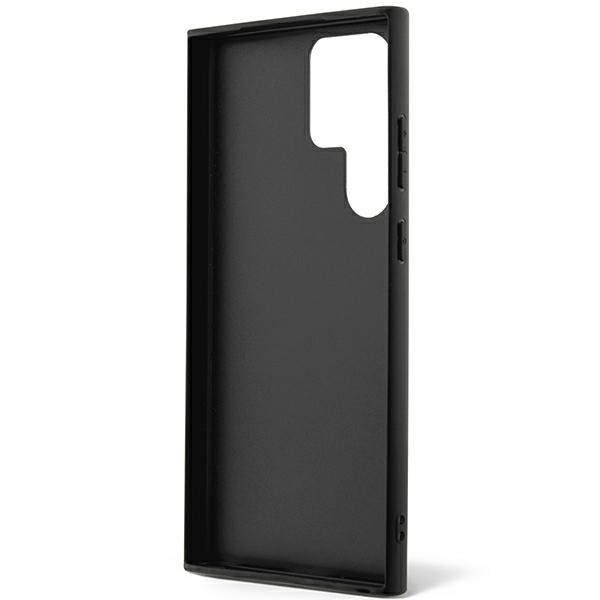 Guess GUHCS23LG4GLGR S23 Ultra S918czarny/black hardcase 4G Stripe Collection