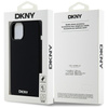 DKNY DKHMP14SSMCHLK iPhone 14 / 15 / 136.1" czarny/black hardcase Liquid Silicone Small Metal Logo MagSafe