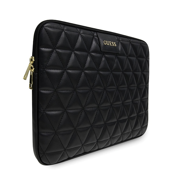 Guess Sleeve GUCS13QLBK 13" czarny/black Quilted