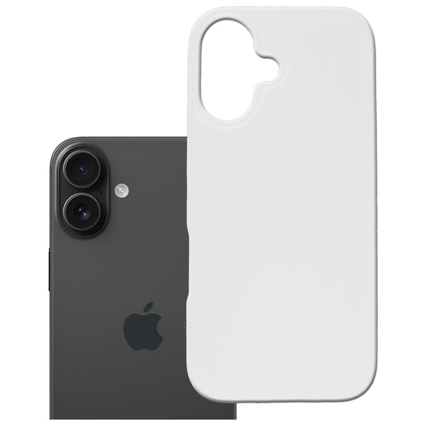 Etui 3MK Hardy MagSilicone do Apple      iPhone 16 Plus biały
