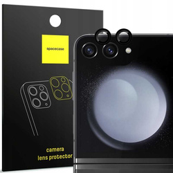 Spacecase Szkło na aparat Camera Ring Galaxy Z Flip 5 black