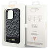 Guess GUHMP14LHGCFSEK iPhone 14 Pro 6.1"czarny/black hardcase GCube Stripes MagSafe