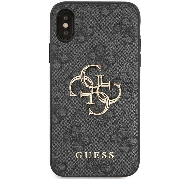 Guess GUHCPX4GMGGR iPhone X/XSszary/grey hardcase 4G Big Metal Logo