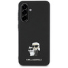 Etui Karl Lagerfeld Saffiano w/ K&C      Metal Logo do Samsung Galaxy A36 czarny