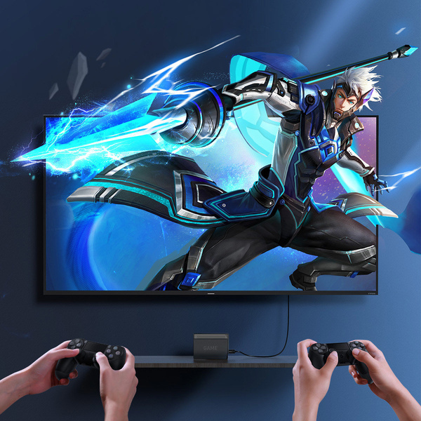 BASEUS HIGH DEFINITION SERIES HDMI TO HDMI ADAPTER CABLE 0.75M BLACK