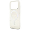 Etui Guess IML Glitter Pearl Strap       MagSafe do iPhone 17 Pro przezroczysty