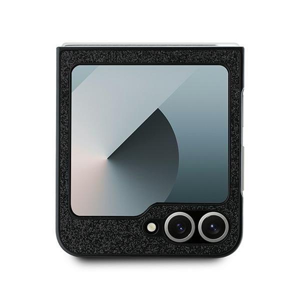 Guess GUHCZF6HGGSHK Z Flip6 F741czarny/black 4G Glitter Script