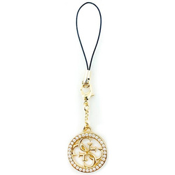Guess zawieszka GUCPM4DRD Phone Strap4G Rhinestone Charm